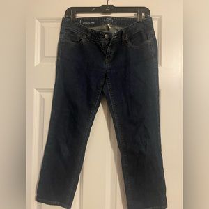 Loft Cropped Jeans.  Size 4